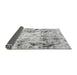 Sideview of Abstract Gray Modern Rug, abs1781gry