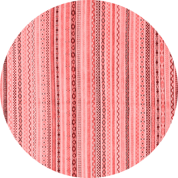 Machine Washable Solid Red Modern Rug, wshabs1782red