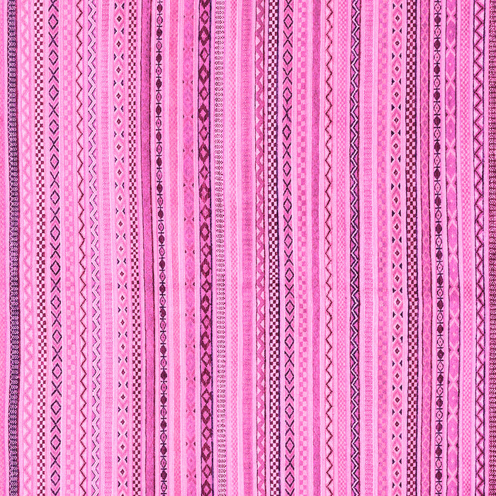 Square Solid Pink Modern Rug, abs1782pnk