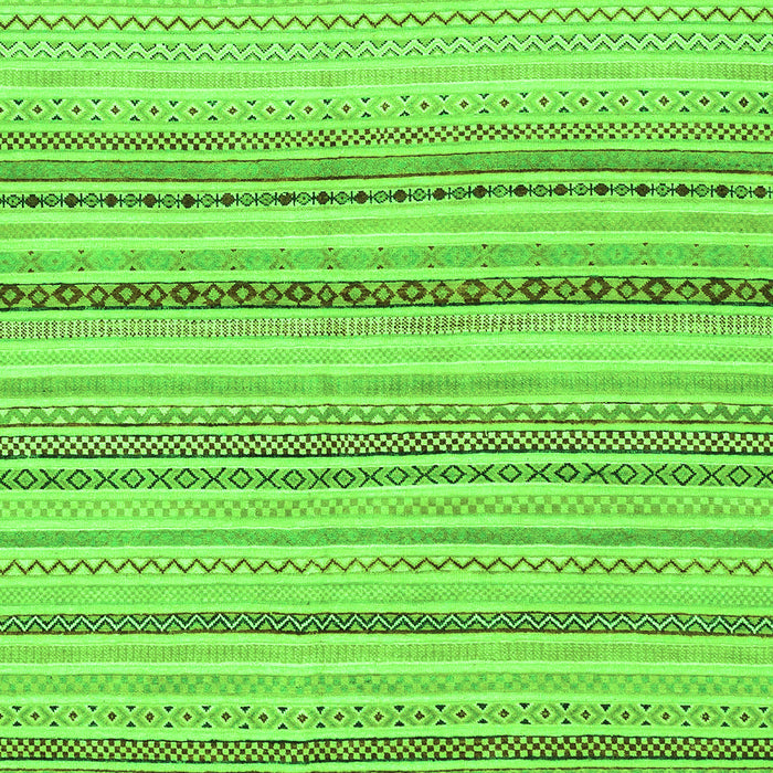 Machine Washable Solid Green Modern Area Rugs, wshabs1782grn