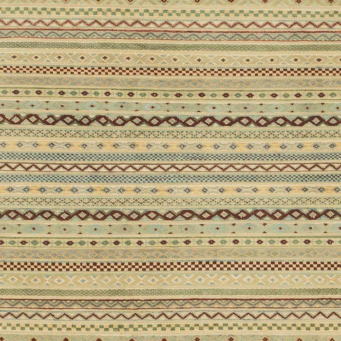 Machine Washable Abstract Yellow Rug, wshabs1783