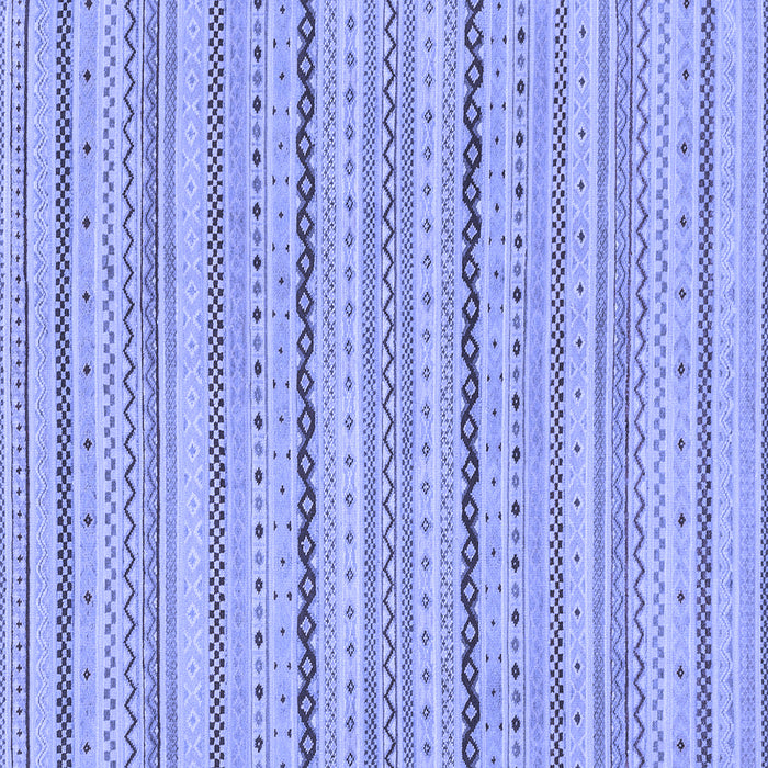 Square Machine Washable Solid Blue Modern Rug, wshabs1783blu