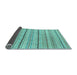 Sideview of Solid Light Blue Modern Rug, abs1783lblu