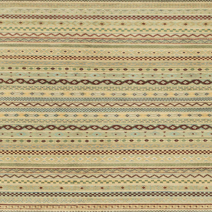 Square Machine Washable Abstract Yellow Rug, wshabs1783