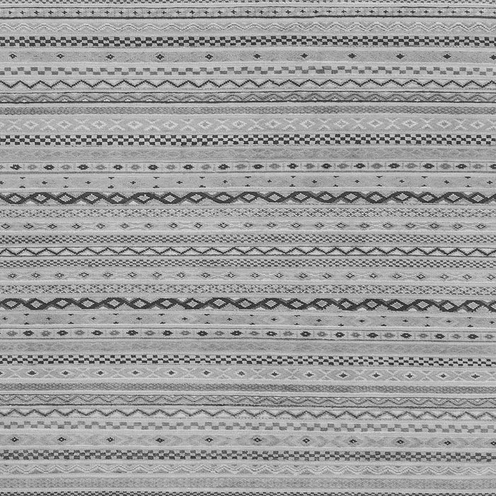 Square Machine Washable Solid Gray Modern Rug, wshabs1783gry