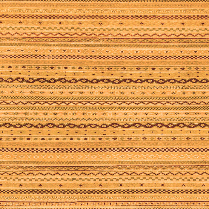 Square Machine Washable Solid Orange Modern Area Rugs, wshabs1783org