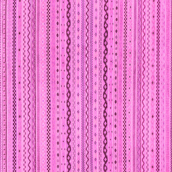 Square Solid Pink Modern Rug, abs1783pnk