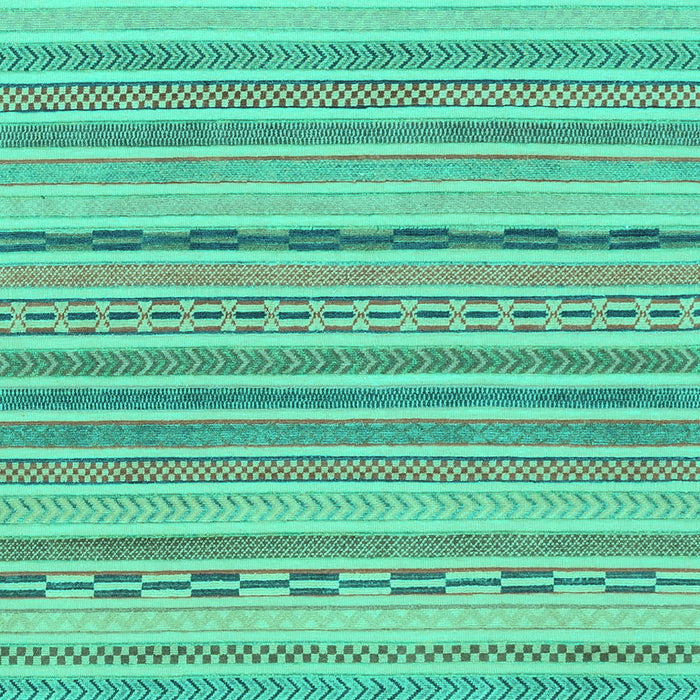 Machine Washable Solid Turquoise Modern Area Rugs, wshabs1784turq