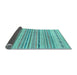 Sideview of Solid Light Blue Modern Rug, abs1784lblu