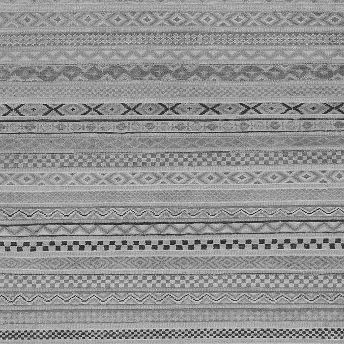 Square Solid Gray Modern Rug, abs1785gry