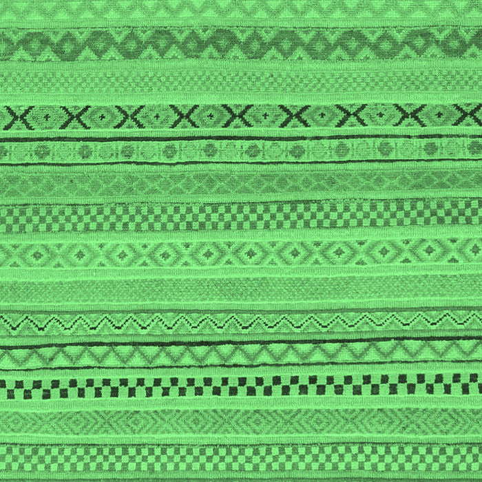 Solid Emerald Green Modern Rug, abs1785emgrn