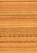 Solid Orange Modern Rug, abs1785org