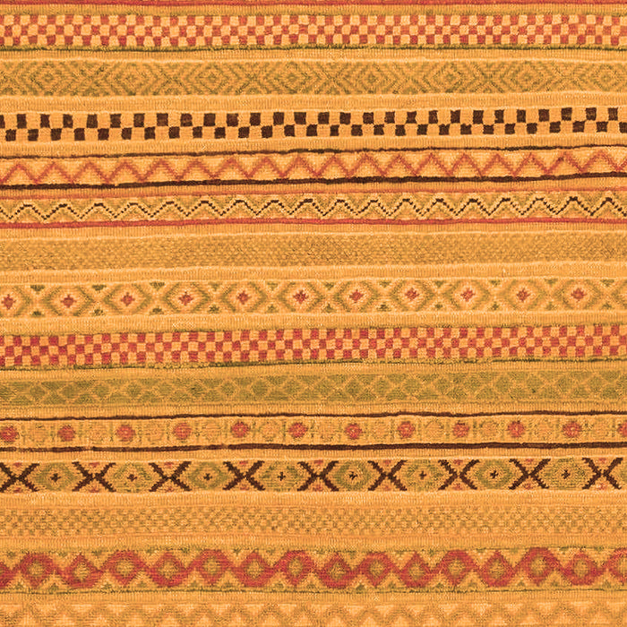 Machine Washable Solid Orange Modern Area Rugs, wshabs1785org