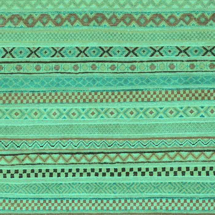 Solid Turquoise Modern Rug, abs1785turq