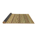 Sideview of Abstract Light Brown Solid Rug, abs1786