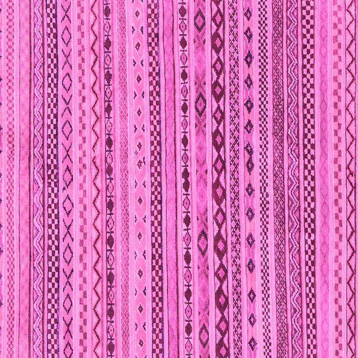 Square Machine Washable Solid Pink Modern Rug, wshabs1786pnk