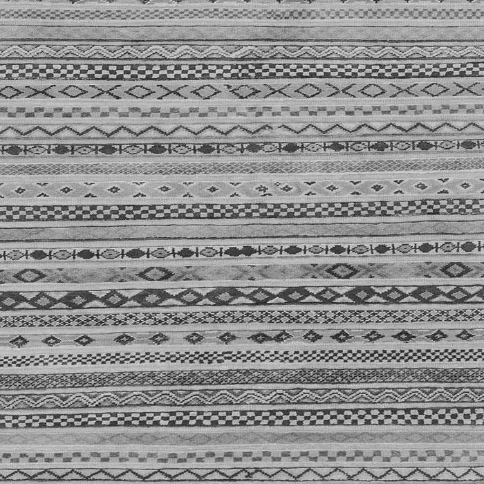 Square Solid Gray Modern Rug, abs1786gry