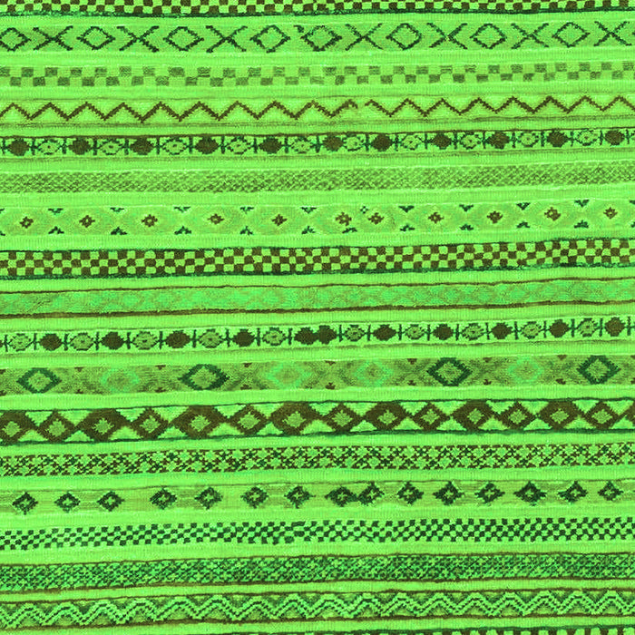 Machine Washable Solid Green Modern Area Rugs, wshabs1786grn