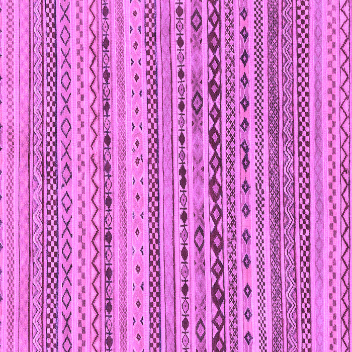Square Machine Washable Solid Purple Modern Area Rugs, wshabs1786pur