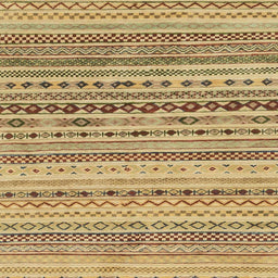 Square Abstract Light Brown Solid Rug, abs1786