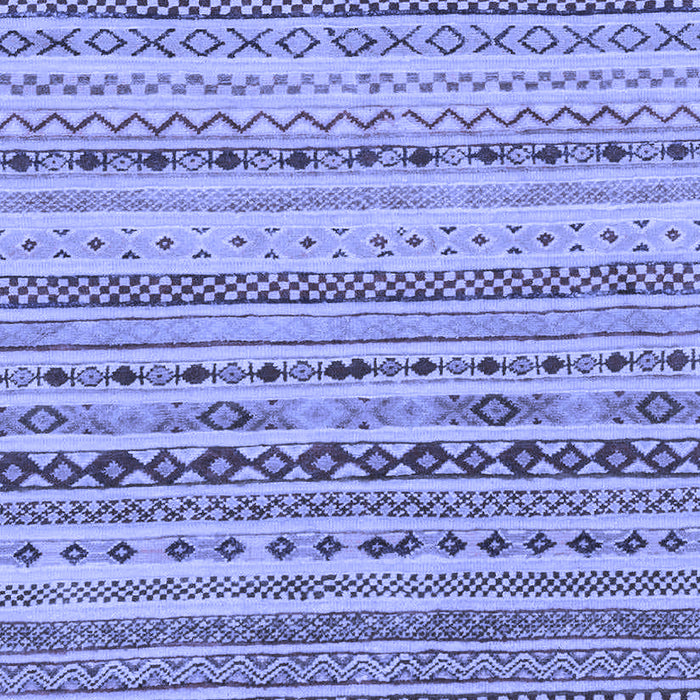 Machine Washable Solid Blue Modern Rug, wshabs1786blu