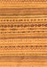 Solid Orange Modern Rug, abs1786org