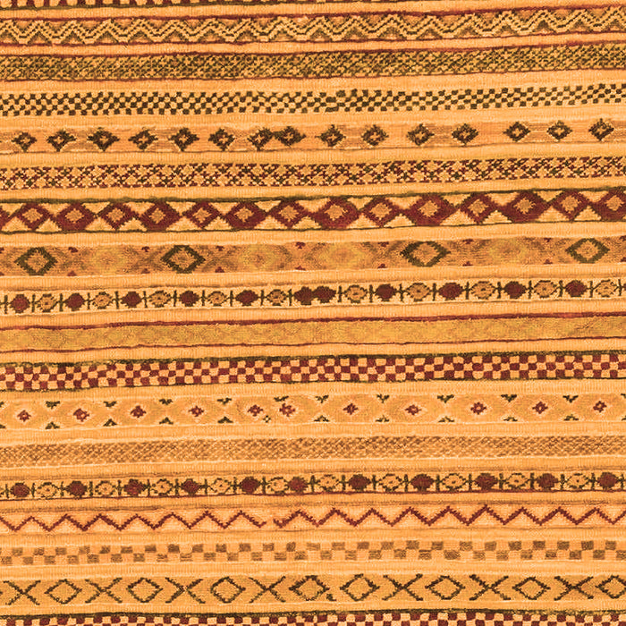 Solid Orange Modern Rug, abs1786org