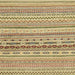 Square Abstract Light Brown Solid Rug, abs1787