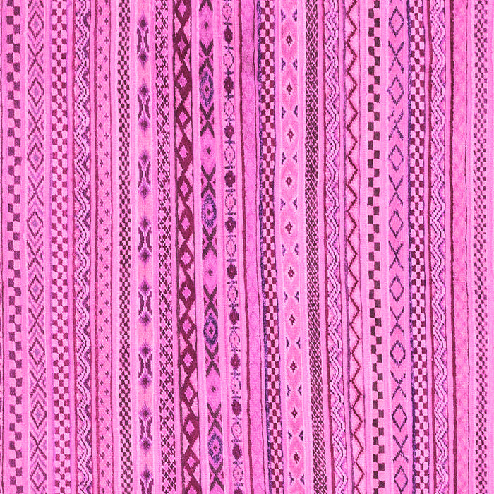 Square Solid Pink Modern Rug, abs1787pnk