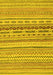 Solid Yellow Modern Rug, abs1787yw