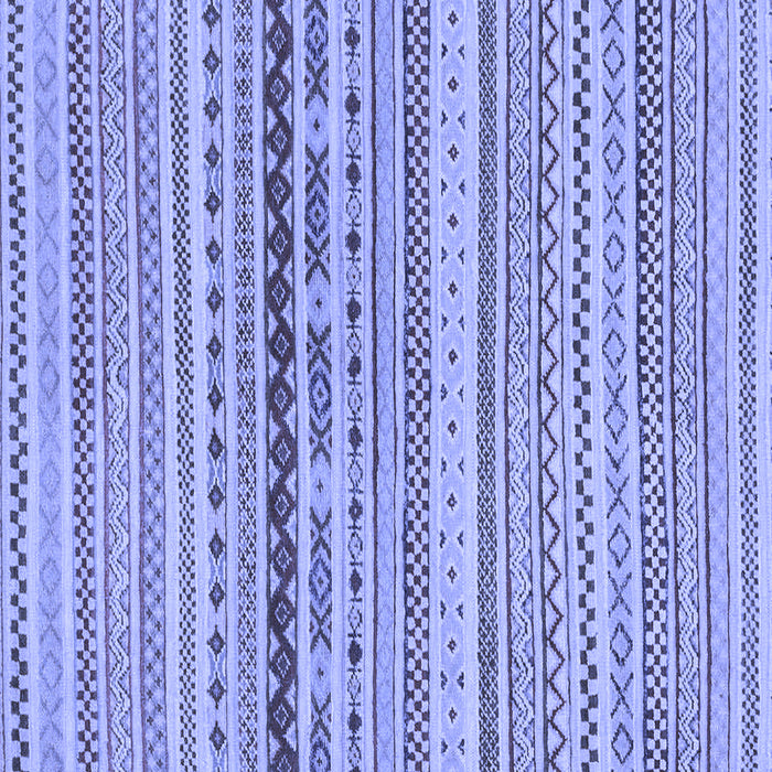 Square Solid Blue Modern Rug, abs1788blu