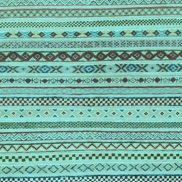 Machine Washable Solid Light Blue Modern Rug, wshabs1788lblu