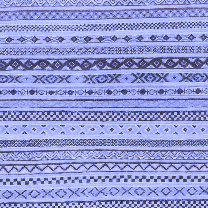 Machine Washable Solid Blue Modern Rug, wshabs1788blu