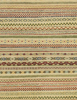 Machine Washable Abstract Light Brown Rug, wshabs1788