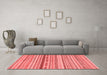 Modern Red Washable Rugs