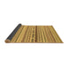 Sideview of Solid Brown Modern Rug, abs1788brn