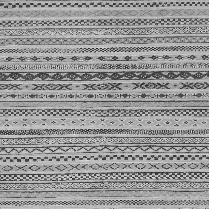 Square Machine Washable Solid Gray Modern Rug, wshabs1788gry