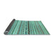 Sideview of Solid Light Blue Modern Rug, abs1788lblu