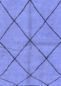 Solid Blue Modern Rug, abs1789blu