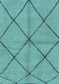 Solid Light Blue Modern Rug, abs1789lblu