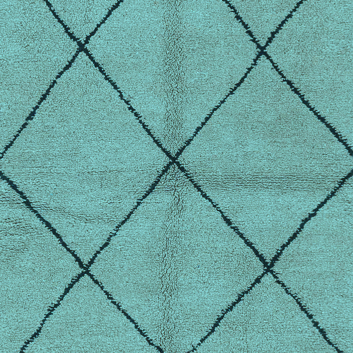 Solid Light Blue Modern Rug, abs1789lblu