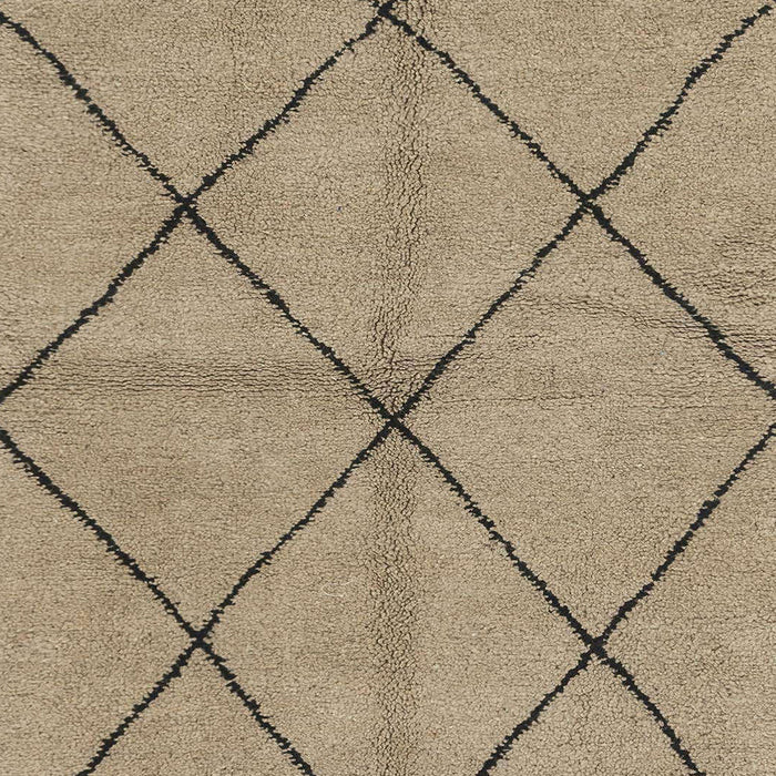 Machine Washable Abstract Brown Rug, wshabs1789