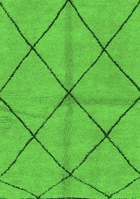 Solid Green Modern Rug, abs1789grn