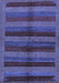 Abstract Blue Modern Rug, abs178blu