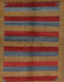 Machine Washable Abstract Brown Rug, wshabs178