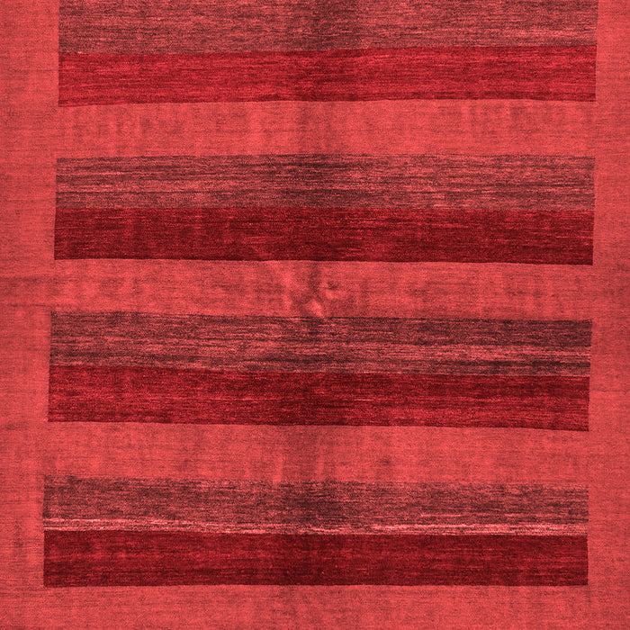 Machine Washable Abstract Red Modern Rug, wshabs178red