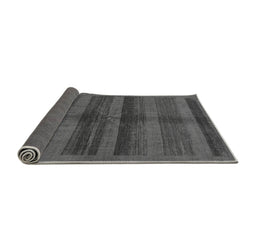 Sideview of Abstract Gray Modern Rug, abs178gry