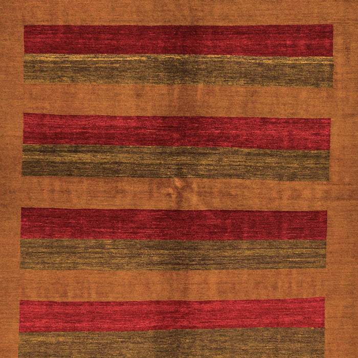 Abstract Orange Modern Rug, abs178org