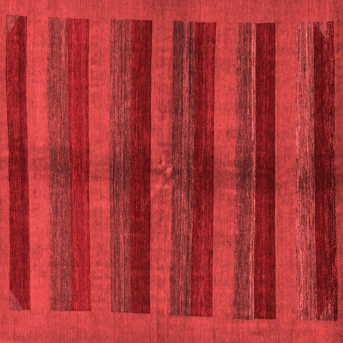 Machine Washable Abstract Red Modern Rug, wshabs178red