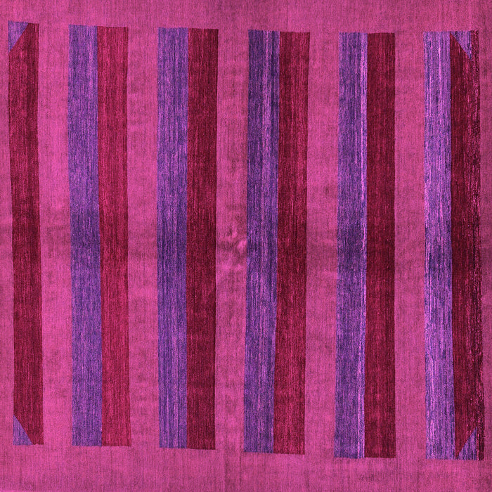 Square Abstract Pink Modern Rug, abs178pnk